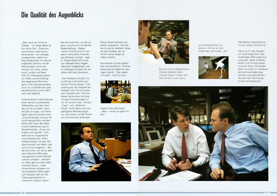Geschäftsbericht - annual report WestLB 1994
© copyright WestLB