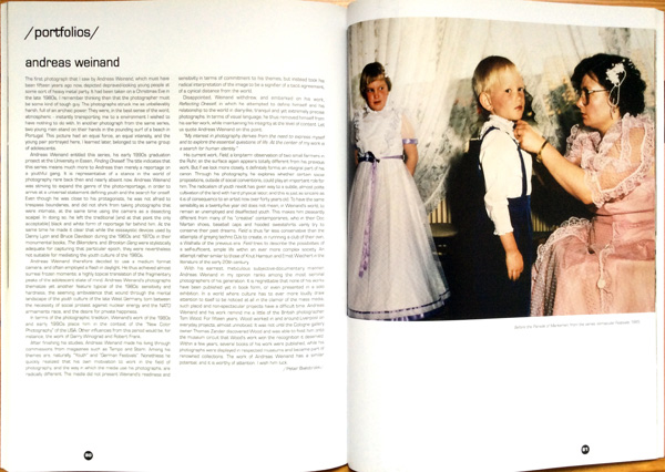 Review peter bialobrzeski // FOTOGRAF #05 / borders of documentary // 2005