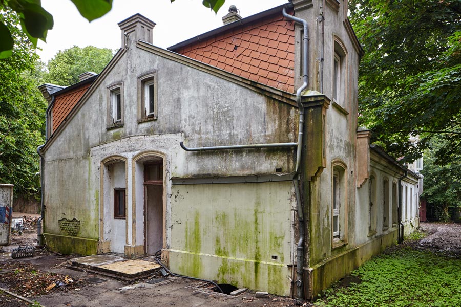 ehem. pulvermagazin: hintere haushälfte / former powder magazine: rear half of the house