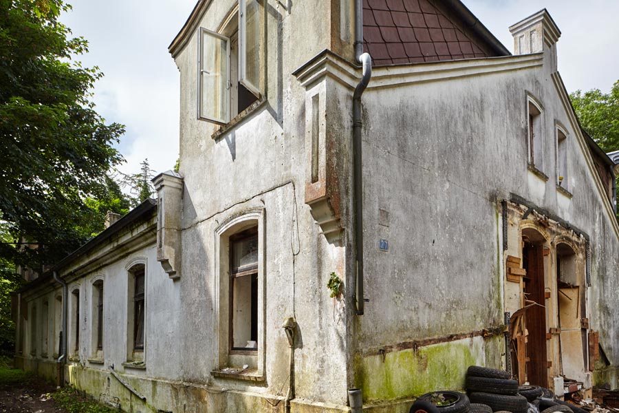 ehem. pulvermagazin: vordere haushälfte / former powder magazine: front half of the house